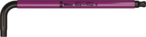 Miniatura 21 de Wera 05022089001 950/9 Hex-Plus Multicolor 1 juego de llaves en L, métrico, BlackLaser, 9 piezas