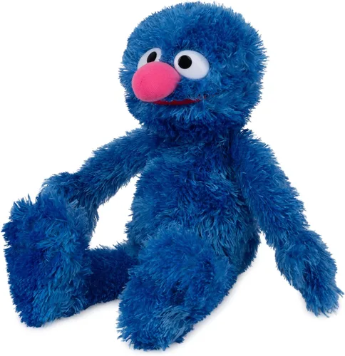 Miniatura 5 de Barrio Sésamo Plush, Azul Grover oficial de 14.5