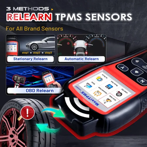 Miniatura 5 de Autel MaxiTPMS TS508WF Herramienta de programación TPMS, 2026 WiFi Ver. de TS508 TS501 Pro TS601 TS408S TPMS Herramienta de reaprendizaje