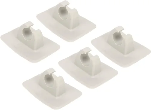 Miniatura 10 de Clips de soporte de paleta de kayak, 5 unids kayak remo clips de plástico inflable barco paddle titular clip Keeper Negro