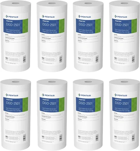 Miniatura 8 de Pentair Pentek DGD-5005 Filtro de Agua Big Blue, Repuesto de Cartucho de Filtro de Sedimentos de 10 Pulgadas para Toda la Casa, Polipropileno Hilado