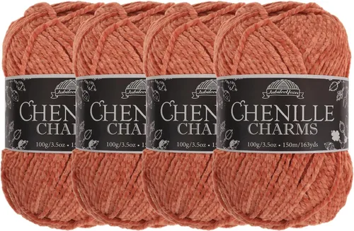 Miniatura 87 de JubileeYarn - Hilo de chenilla (3.53 oz/poliéster peinado, circonita), 1 pastel