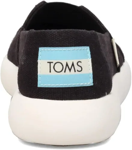 Miniatura 4 de TOMS Alpargata malva sin cordones para mujer, Blanco