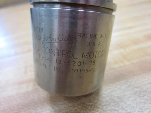 Miniatura 4 de John Oster 709199 – 16.4 foot tipo 18 – 5201 – 18 motor de control de Servo