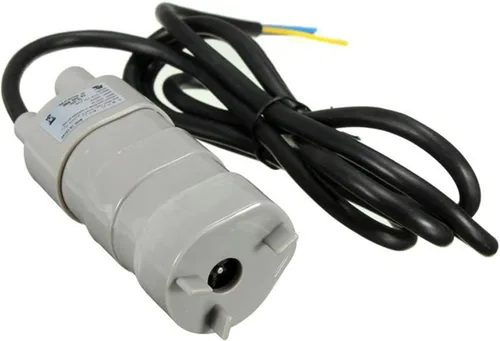 JT-500 DC 12V Bomba de agua sumergible - 5M de cabeza alta 600L/H (10L/min) para acuario/estanque/fuente, motor ajustable de 6-15V