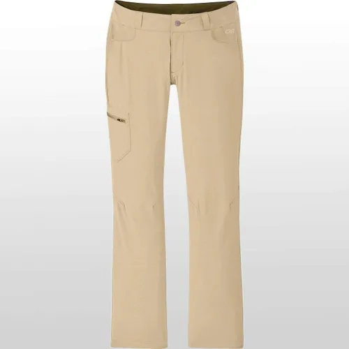 Miniatura 4 de Outdoor Research Pantalones Ferrosi para mujer, entrepierna corta, senderismo, escalada, camping, equipo ligero