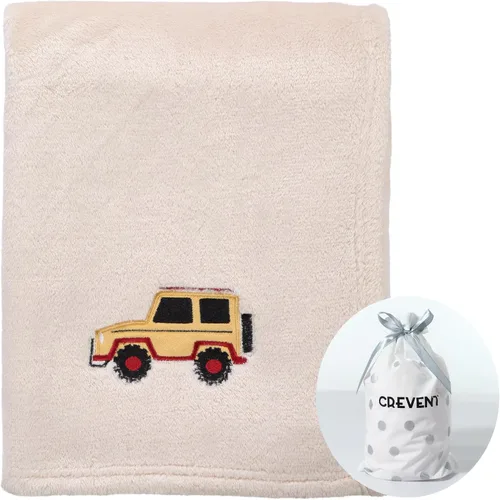 Miniatura 35 de CREVENT Manta de Felpa Sedosa y Linda para Bebé Niñas & Niños, Recién Nacidos, Bebés, Cuna, Cochecito, Silla de Paseo, Regalo Adecuado para Todas