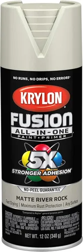 Miniatura 70 de Krylon Fusion - Pintura en aerosol adhesiva todo en uno para uso en interiores y exteriores, 12 onzas, aluminio Icy Grape