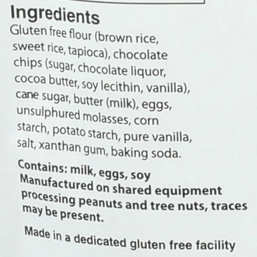 Miniatura 4 de Wow Baking Galleta de chispas de chocolate sin gluten, 8 onzas