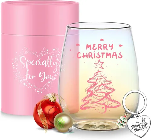 Miniatura 25 de Yalucky Regalos de amistad para mujeres, copas de vino, regalos de cumpleaños personalizados para amigos, hombres, regalos especiales para amigos