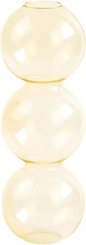 Miniatura 9 de Jarrón hidropónico de burbujas de vidrio transparente, jarrón de burbujas de estilo lindo de 7 pulgadas, jarrón floral único creativo para centros