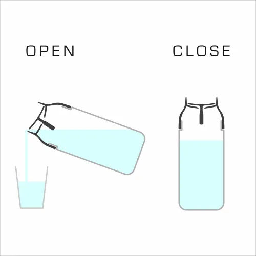 Miniatura 8 de Kinto 22971 - Jarra de agua con cápsula, jarra y botella de agua fría, 33.8 onzas líquidas (1 litro), color blanco