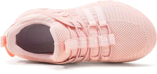 Miniatura 4 de Zapatos deportivos sin cordones para niños y niñas, ligeros, transpirables, antideslizantes, para caminar, correr, niños