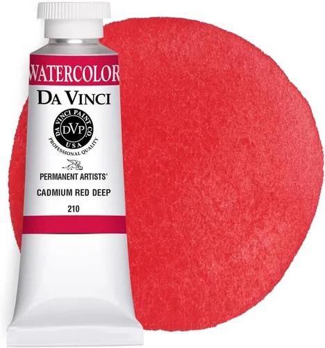 Miniatura 92 de DA VINCI PAINTS Pintura de acuarela para artista profesional, Gamboge (tono), 0.5 fl oz