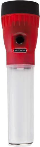 Miniatura 2 de Vida Gear linterna LED 4 en 1 multimodo 30 lúmenes, mango brillante y compartimento de almacenamiento, color azul.