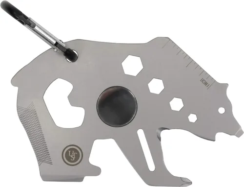 Miniatura 22 de UST Tool-a-Long - Mosquetones multiherramienta con construcción duradera y compacta de acero inoxidable para senderismo, kayak, campamento, viajes
