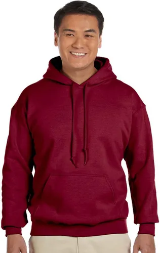 Miniatura 30 de Gildan - Sudadera con capucha para hombre, mezcla pesada, cordón de ajuste, Rosa de seguridad