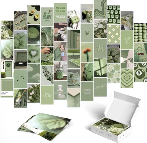 Miniatura 14 de Y2K BOO Kit de Collage de Pared Dark Academia - 50 Fotos Clásicas y Misteriosas de 4"x6" para Decoración de Dormitorio, Regalo para Chicas