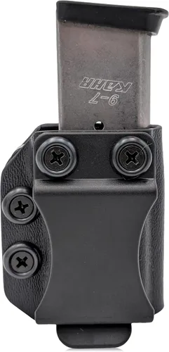 Miniatura 4 de Funda redondeada para cargador – IWB o OWB, portacargador Kydex, retención ajustable, portacargador de repuesto, porte oculto, porte abierto