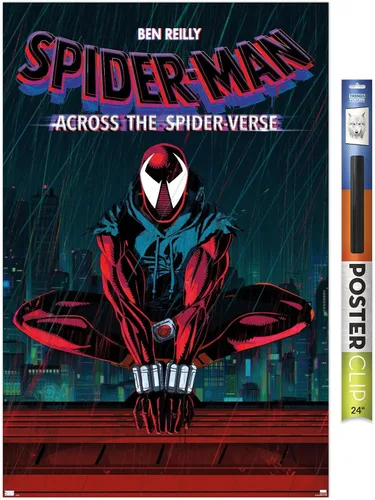 Miniatura 11 de Trends International Marvel Spider-Man: Across The Spider-Verse - Póster de pared de una hoja de Ben Reilly, 34 pulgadas de largo x 22.4 W, versión