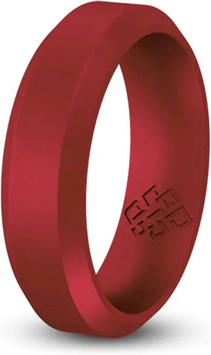 Miniatura 15 de Knot Theory - Anillo de boda de silicón para hombres y mujeres Anillos de goma finos de calidad superior con gran estilo, comodidad; son ideales