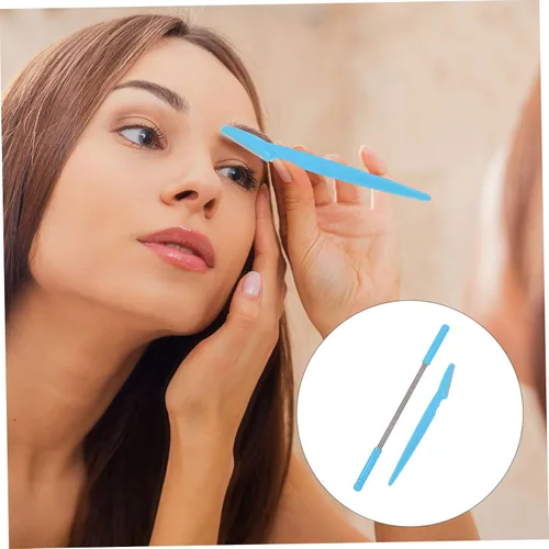 Miniatura 3 de Beavorty 4 unids removedor de vello facial de cejas afeitadora de pelo facial recortadora de cejas maquinilla de afeitar privada rasuradoras