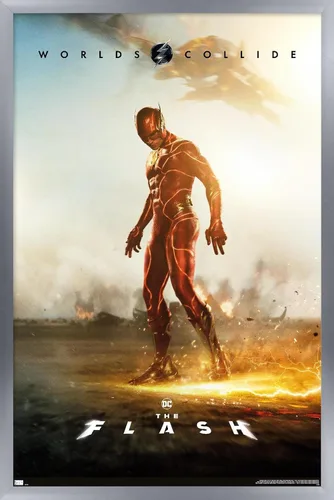 Miniatura 9 de DC Comics Movie The Flash - Póster de pared de una hoja, 34 pulgadas de largo x 22.4 pulgadas de ancho, versión premium sin marco