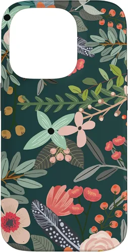 Miniatura 16 de Funda con diseño floral botánico de jardín colorido para iPhone 13