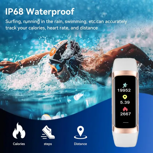 Miniatura 6 de Fitness Tracker with 24/7 Heart Rate, Blood Oxygen Blood Pressure Sleep Monitor,20+ Sports Modes Smart Watches for Women/Men, Activity & Step