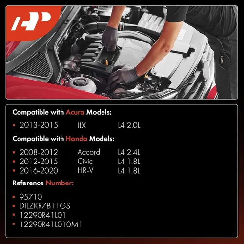 Miniatura 2 de A-Premium Bujías de Doble Iridio Compatibles con Acura ILX 2013-2015 L4 2.0L y Honda Accord 2008-2012 L4 2.4L, Civic 2012-2015 L4 1.8L, HR-V