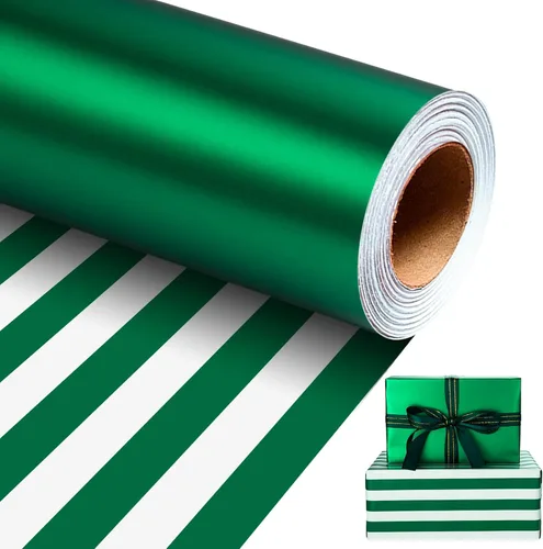 Miniatura 40 de Homeral Rollo de papel de regalo Jumbo de 30 pulgadas x 32.8 pies, color azul rey metálico para Navidad, cumpleaños, vacaciones, boda, baby shower