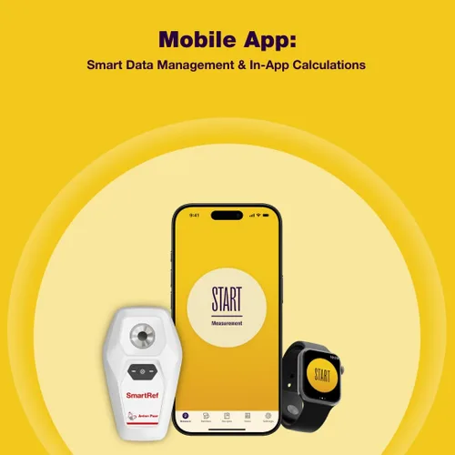 Miniatura 7 de SmartRef Refractómetro Digital de Anton Paar – Medidor de Brix y Mosto de Alta Precisión para Elaboración de Cerveza, Vinificación, Fermentación
