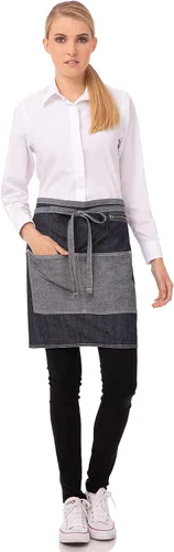 Miniatura 5 de Chef Works Unisex-Adult Manhattan Half Bistro ApronAprons