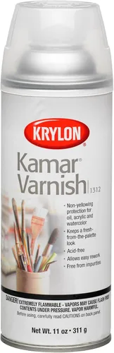Krylon K01312 - Barniz en aerosol Kamar de 11 onzas, mate