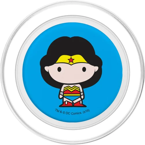 Miniatura 2 de Wonder Woman Cute Chibi Character PopSockets MagSafe PopGrip para iPhone