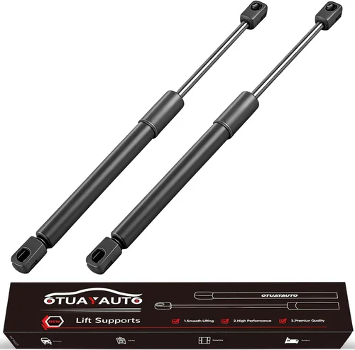 Miniatura 14 de OTUAYAUTO Hood Struts Shocks Replacement for 1995-2004 Ford F150 F250, 1997-2006 Ford Expedition Front Hood Lift Supports, Compatible with OEM 4478