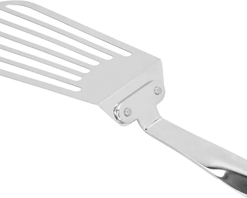 Miniatura 2 de Espátula ranurada, rebanada de carne de acero inoxidable, herramienta de cocina, espátulas de metal, utensilios de cocina para hamburguesas