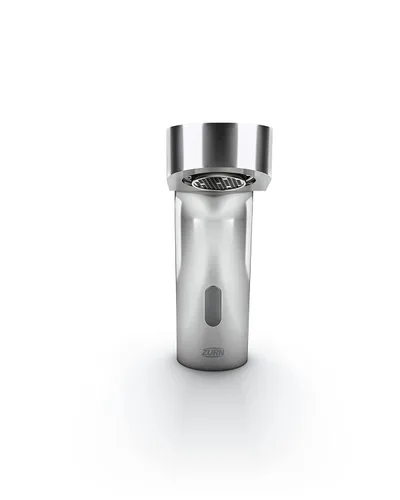Zurn Z6933-SSH-TMV-1 AquaSense Z6933-XL Grifo con sensor, solo agujero, aireador de 0.5 GPM, válvula mezcladora termostática, manguera de acero