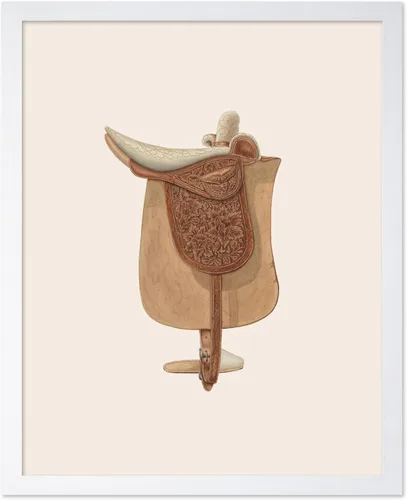 Miniatura 24 de Poster Master Póster vintage de cuero para silla de montar, estampado retro de vaquero, arte de silla de montar, diseño occidental, impresión