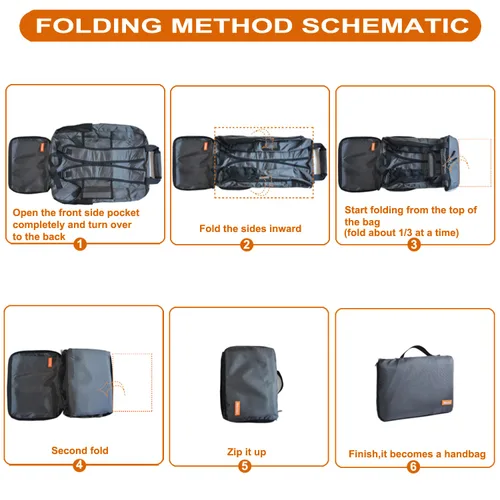 Miniatura 6 de Mactso Bolsa de viaje para cochecito compatible con GB Pockit y GB Pockit Air Plus todo terreno, mochila de viaje ligera para cochecito para avión