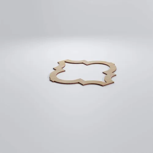 Miniatura 3 de 15 3/8"W X 15 3/8"H Medium Marrakech Decorativos Marrakech Paneles de pared de madera, abedul Birch