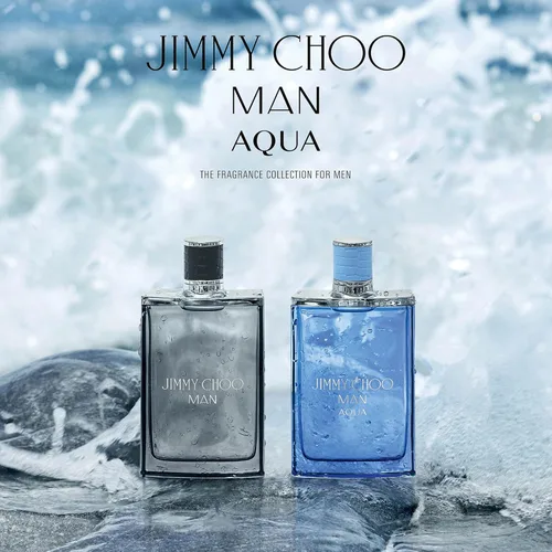 Miniatura 5 de JIMMY CHOO - Perfume Aqua para Hombre - Fragancia Masculina - Fougere Marina Amadeirada - Con notas de Pomelo, Salvia Esclarea y Musgo Salado