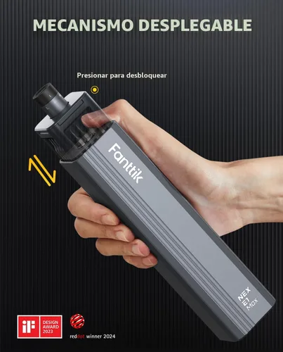 Miniatura 3 de Fanttik E1 Max - Mini destornillador eléctrico de precisión de 3.7V, brocas magnéticas 50 en 1, máx. 3Nm, almacenamiento magnético, hexagonal de Gris