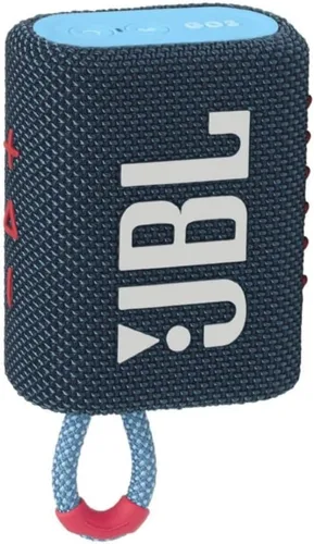 Miniatura 4 de JBL Go 3 Altavoz Bluetooth Portátil Inalámbrico Impermeable IP67 a Prueba de Polvo para Exteriores (Azul Rosa)