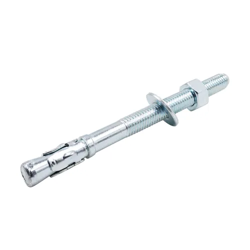 Miniatura 31 de Anclajes de hormigón 3/8, pernos de anclaje de cuña de 3/8 de acero al carbono galvanizado con arandela y tuerca, 3/8 pulgadas de diámetro exterior