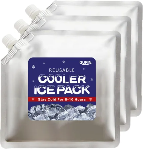 Miniatura 9 de GURIN Paquetes de hielo reutilizables para loncheras, refrigeradores de bolsas o mochilas, frías hasta 8-12 horas de larga duración para camping
