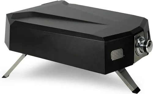 Miniatura 8 de Permasteel Horno de pizza de gas de 12 pulgadas con tapa, horno de pizza para exteriores, horno de pizza de gas portátil para exteriores