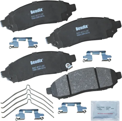 Miniatura 254 de Pastillas de freno delanteras cerámicas Bendix Priority1 CFC2302 para Hyundai Elantra 2021, Sonata 2022-2020, Kia K5 2023-2021