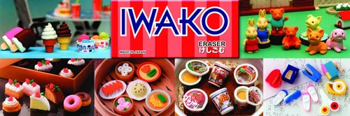 Miniatura 2 de Iwako Juego de borrador de alimentos japoneses (38336)