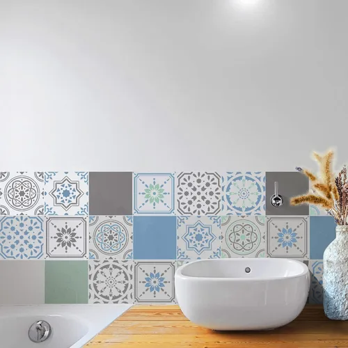 Miniatura 4 de GSS Designs - Plantilla de azulejos de pared reutilizable de 12 x 12 pulgadas, plantillas de arte de dibujo para decoración del hogar